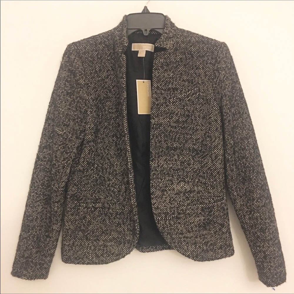 Michael kors: tweed blazer